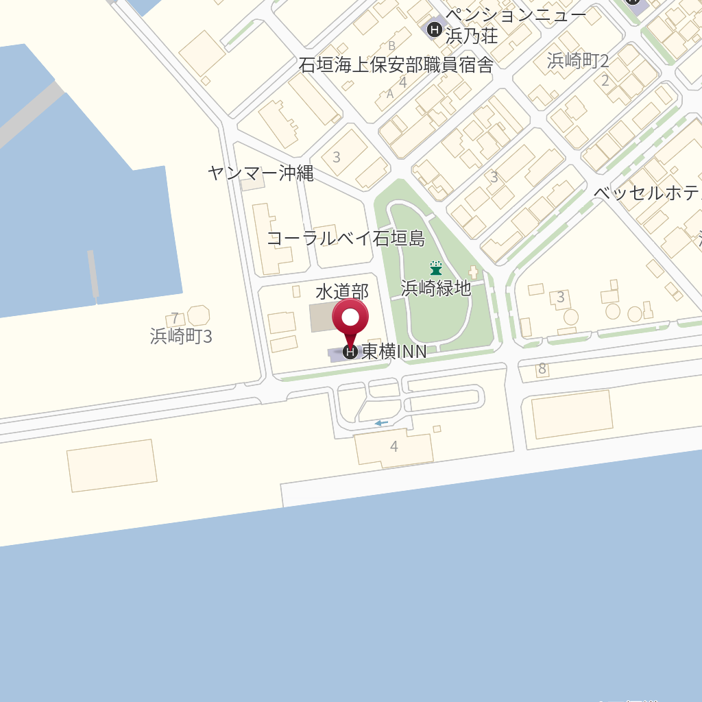 東横ｉｎｎ石垣島 の地図 住所 電話番号 Mapfan
