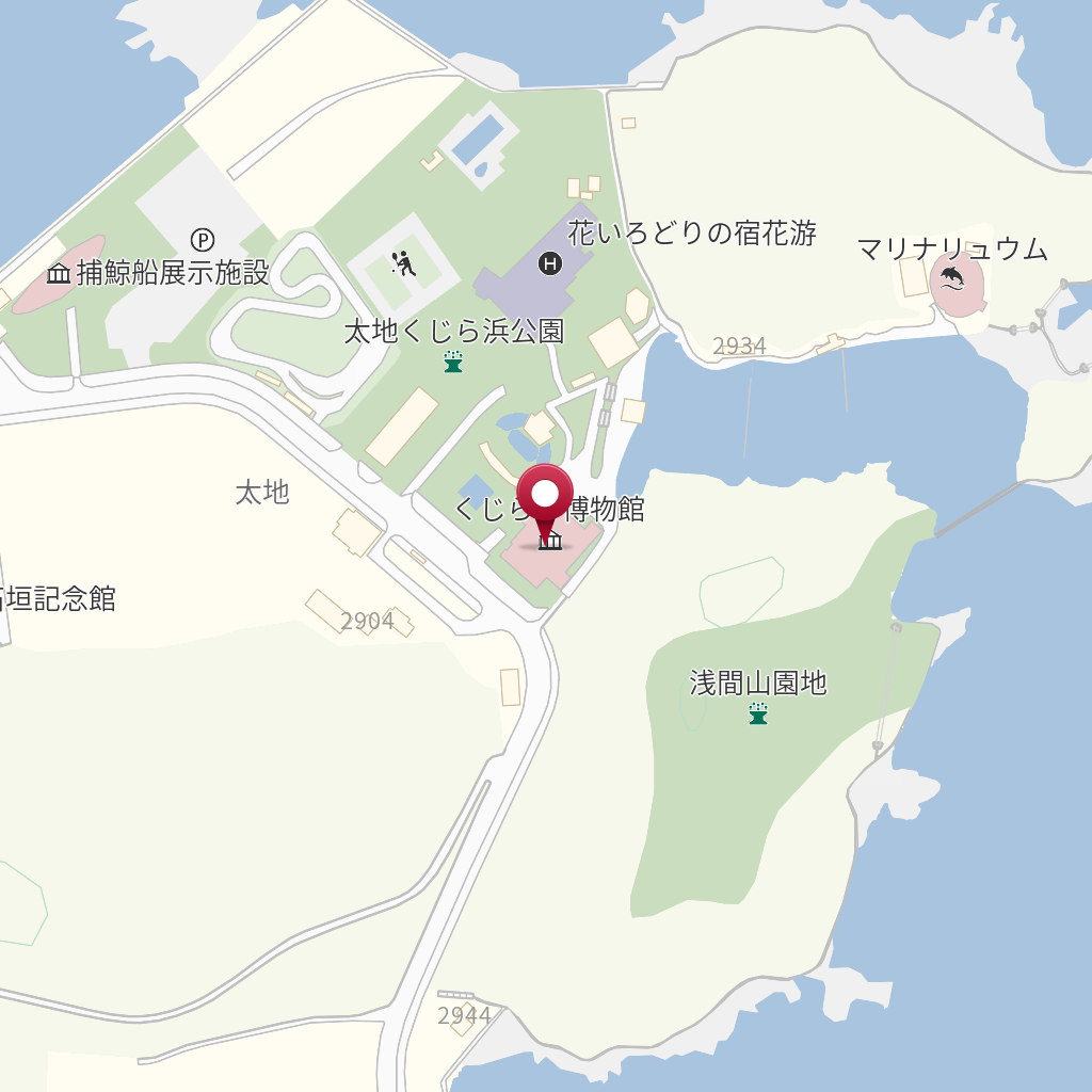 太地町立くじらの博物館 の地図、住所、電話番号 - MapFan