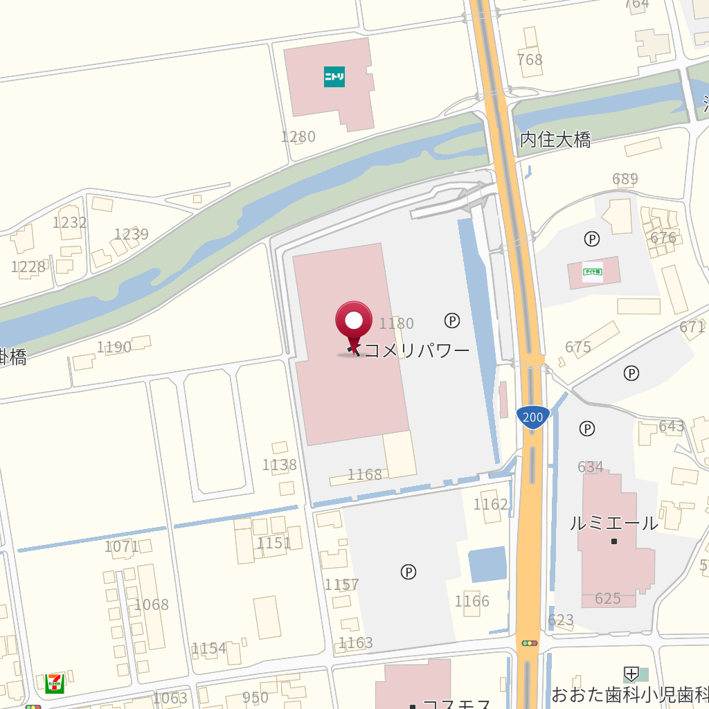 コメリパワー飯塚店 の地図 住所 電話番号 Mapfan