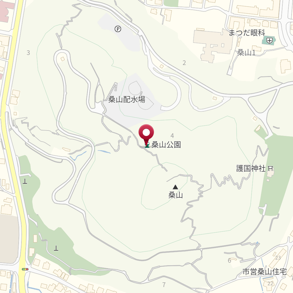 桑山公園 の地図 住所 電話番号 Mapfan