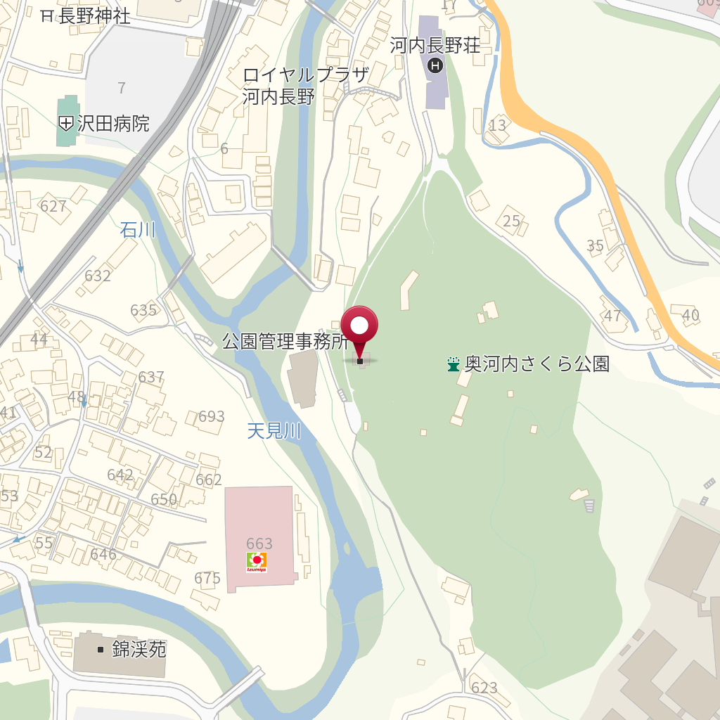 大阪府営長野公園管理事務所 の地図 住所 電話番号 Mapfan