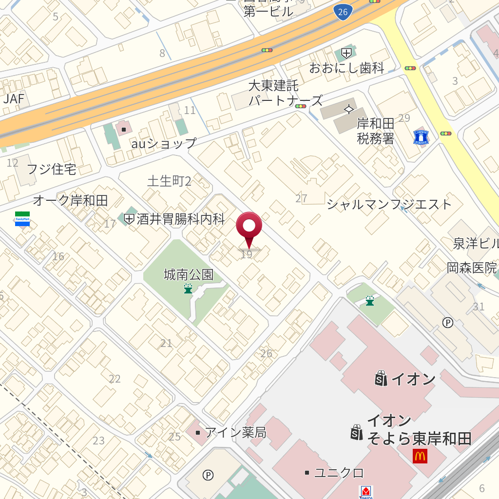 稲垣診療所 の地図、住所、電話番号 MapFan