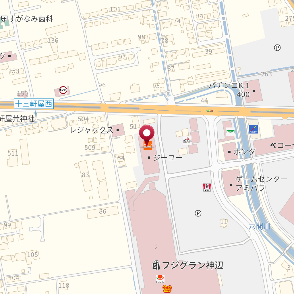 デコホームフジグラン神辺店 の地図 住所 電話番号 Mapfan