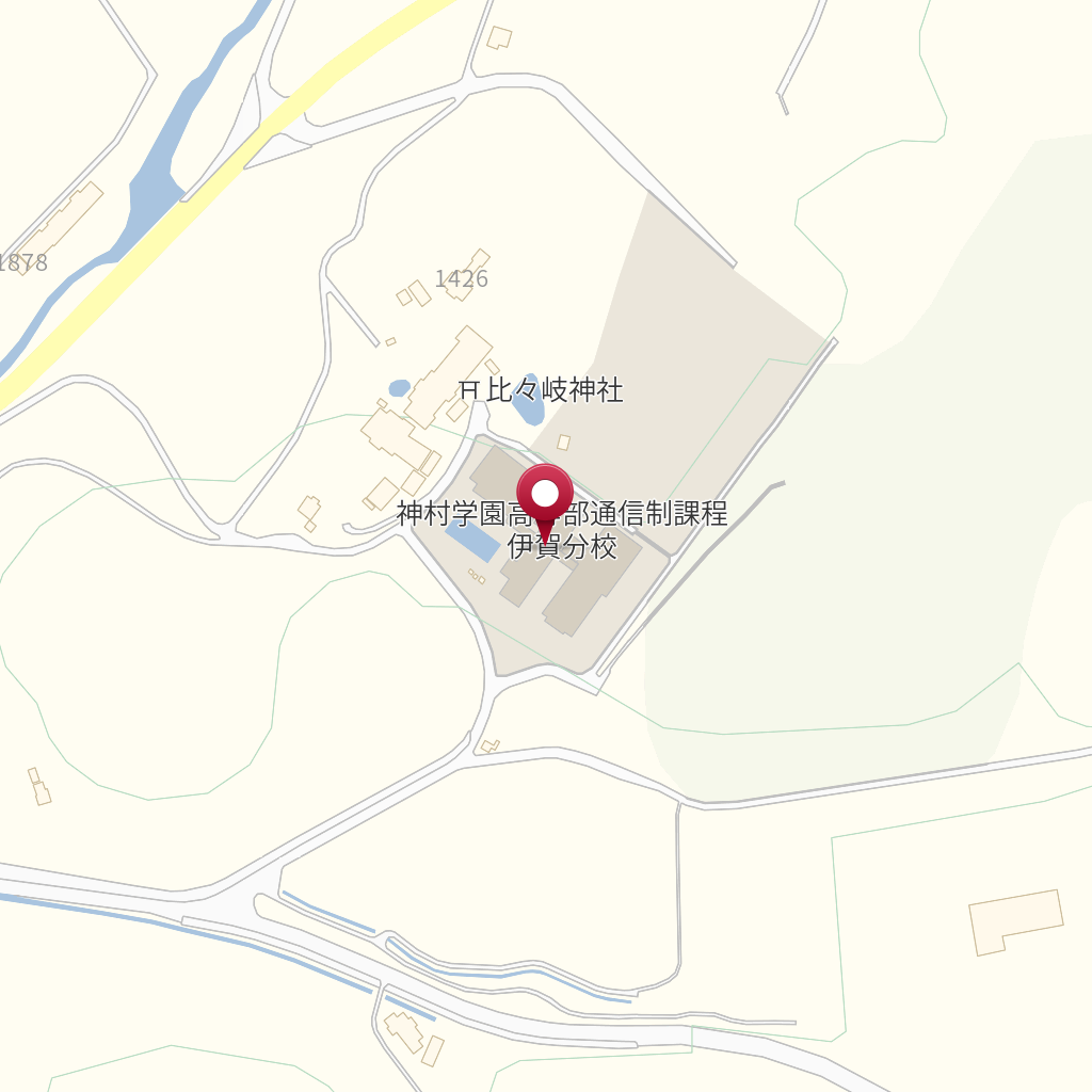 神村学園高等部通信制課程伊賀分校 の地図 住所 電話番号 Mapfan