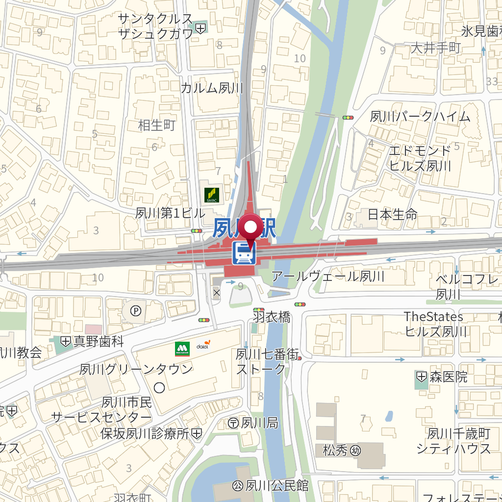 夙川駅（阪急神戸本線） の地図、住所、電話番号 MapFan