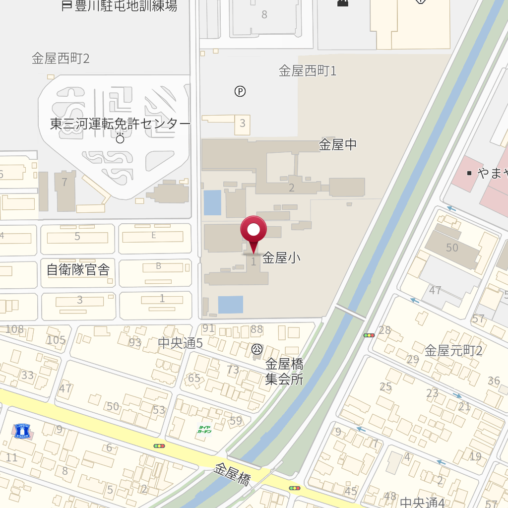 豊川市立金屋小学校 の地図 住所 電話番号 Mapfan