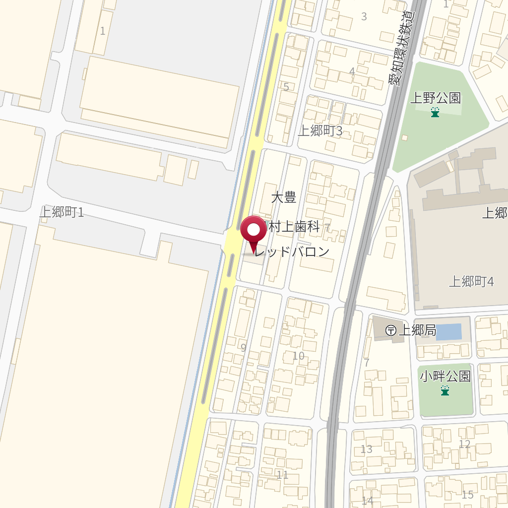 レッドバロン豊田上郷店 の地図 住所 電話番号 Mapfan