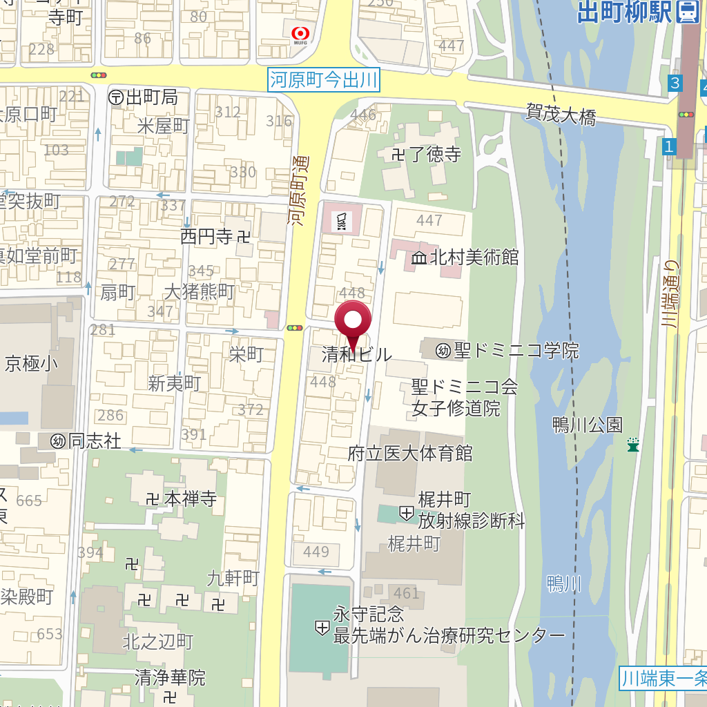 同志社大学商学部樹徳会 の地図、住所、電話番号 MapFan