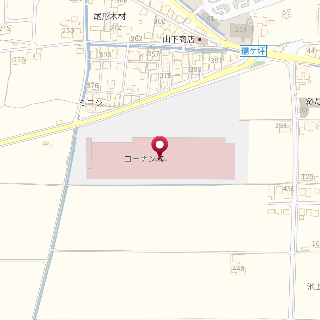 ホームセンターコーナン篠山店 の地図 住所 電話番号 Mapfan