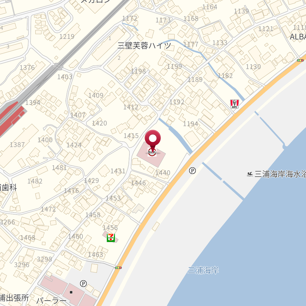 ダイソー三浦海岸店 の地図 住所 電話番号 Mapfan