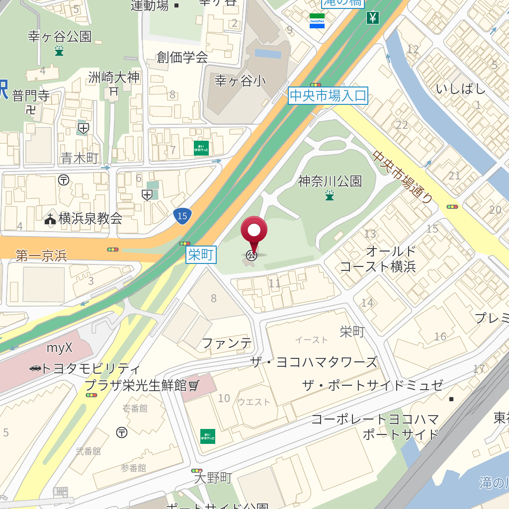 神奈川区役所 幸ケ谷集会所 の地図、住所、電話番号 MapFan