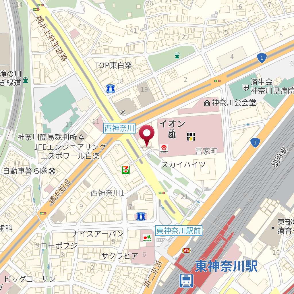東神奈川とさき治療院 の地図 住所 電話番号 Mapfan