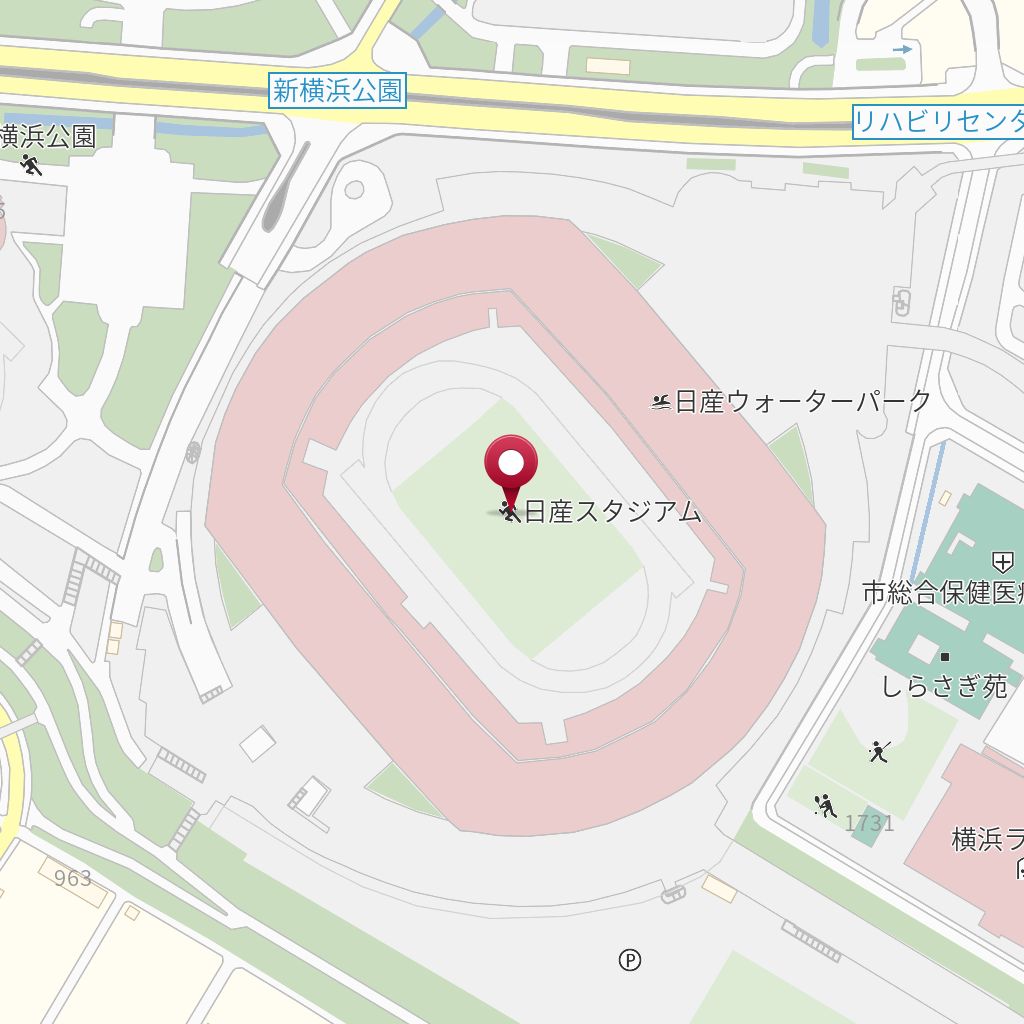 日産スタジアム 横浜国際総合競技場 の地図 住所 電話番号 Mapfan