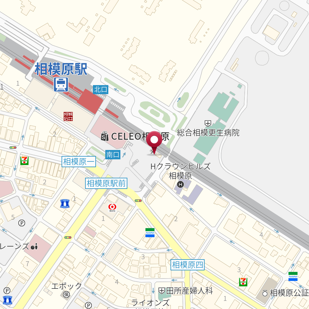 神奈川中央交通東 相模原営業所 相模原駅前サービスセンター の地図、住所、電話番号 MapFan