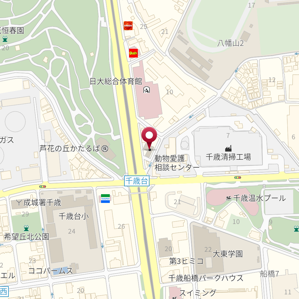 東京都 福祉保健局 動物愛護相談センター の地図、住所、電話番号 - MapFan