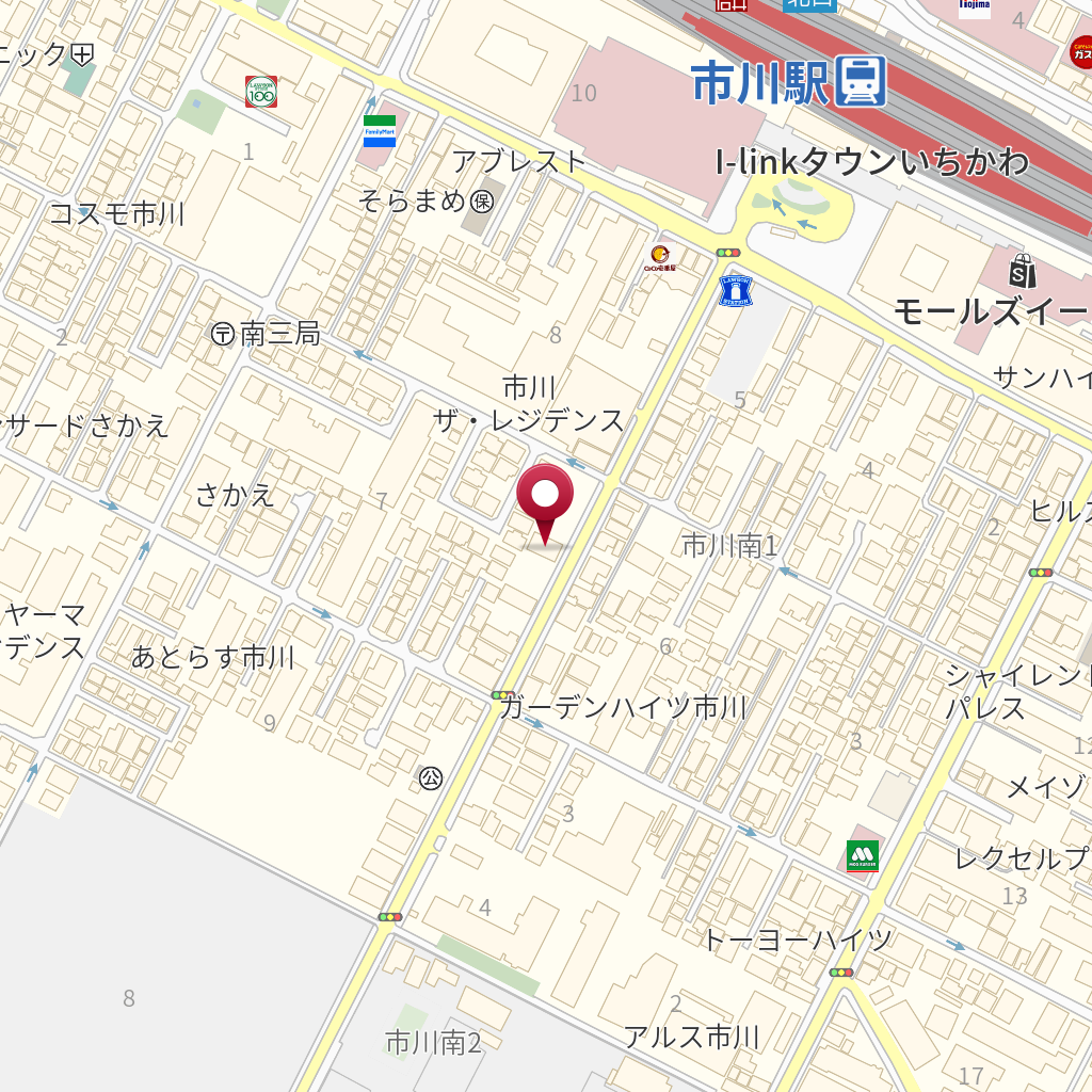 明光義塾市川教室 の地図 住所 電話番号 Mapfan