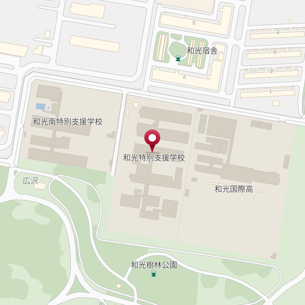 埼玉県立和光特別支援学校 の地図 住所 電話番号 Mapfan