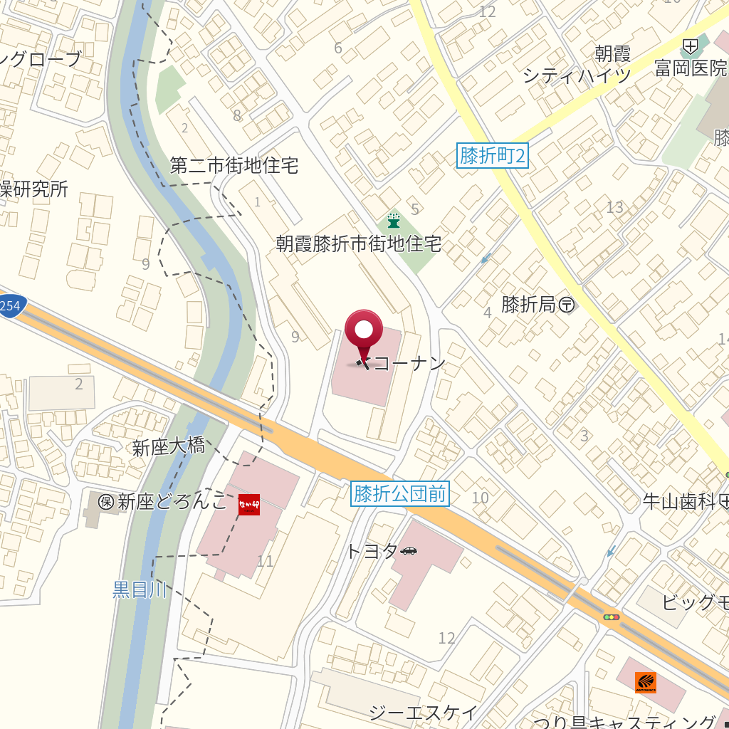 ホームセンターコーナンドイト朝霞店 の地図 住所 電話番号 Mapfan