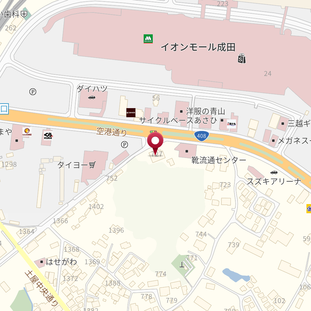 成田市役所 根木名川中継ポンプ場 の地図、住所、電話番号 MapFan