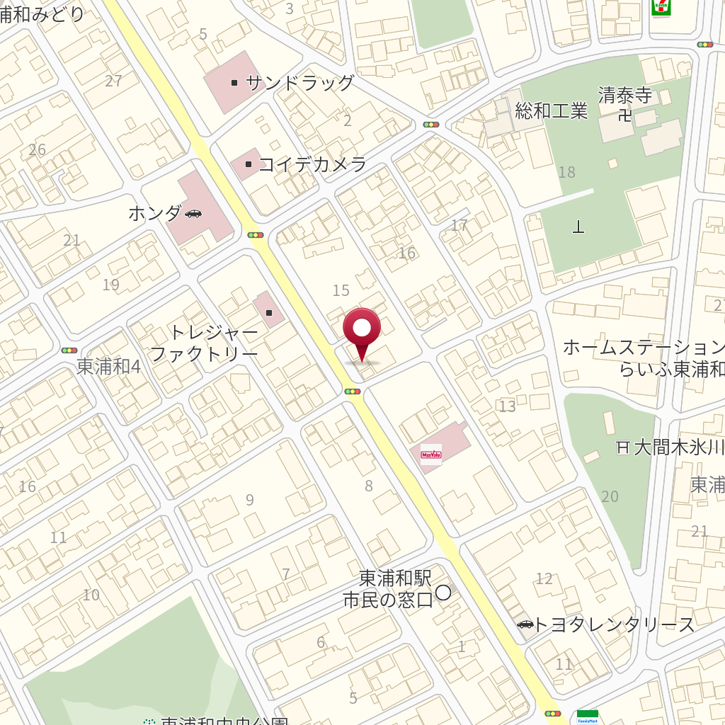 おたからや東浦和店 の地図 住所 電話番号 Mapfan