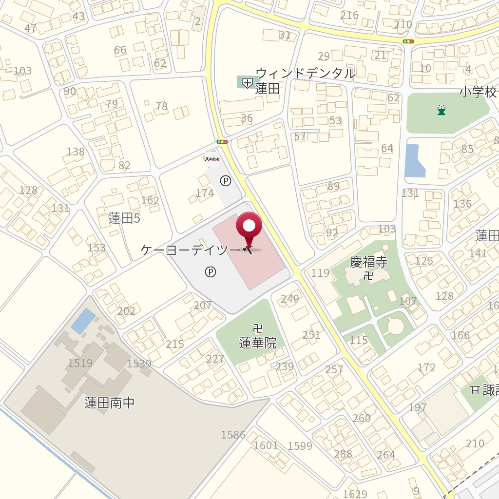 ケーヨーデイツー蓮田店 の地図 住所 電話番号 Mapfan