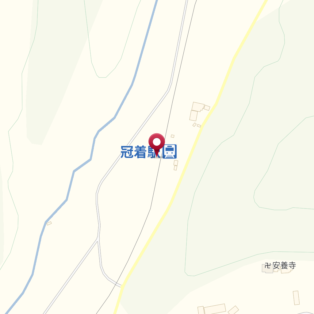 カムリキエキ冠着駅（篠ノ井線）
