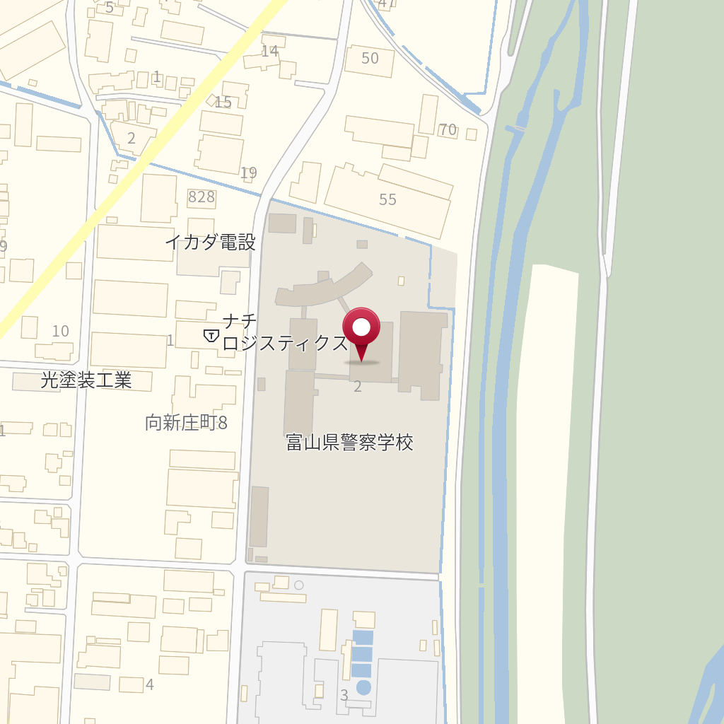 富山県警察本部 警察学校 の地図 住所 電話番号 Mapfan