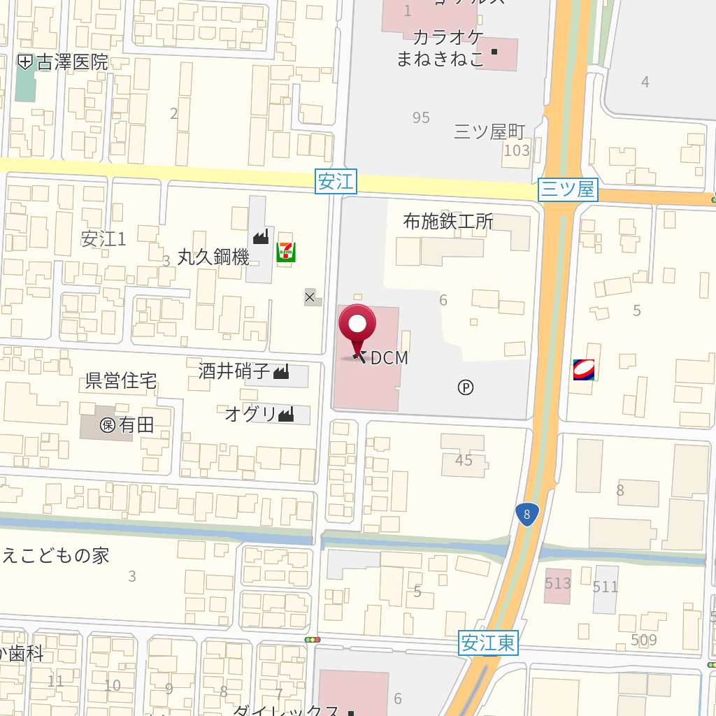 DCMカーマ直江津店 の地図、住所、電話番号 MapFan
