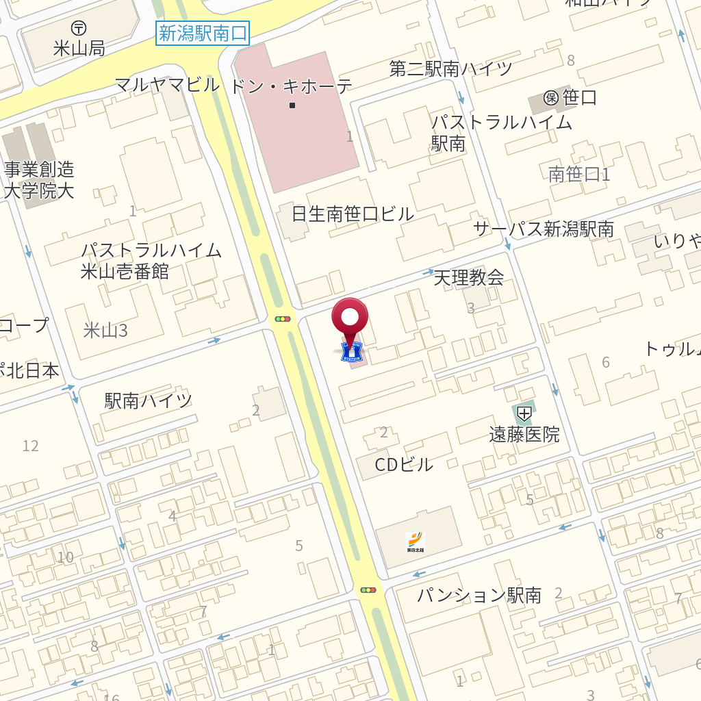 ローソン新潟駅南店 の地図 住所 電話番号 Mapfan
