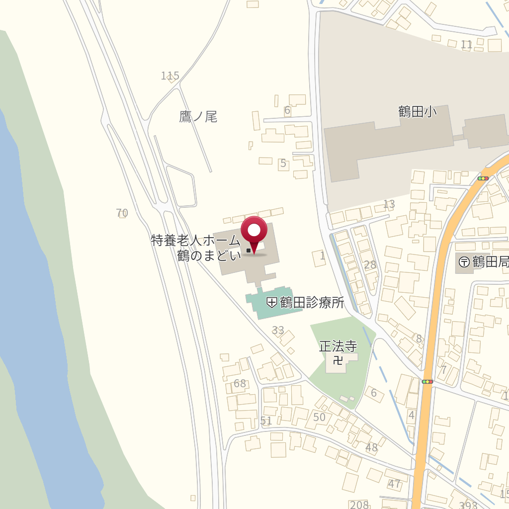 つがる西北五広域連合鶴田診療所 の地図、住所、電話番号 MapFan