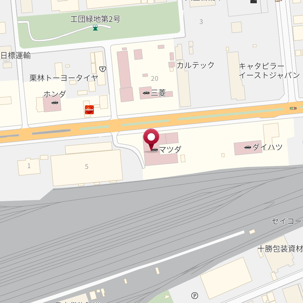 北海道マツダ販売帯広店 の地図 住所 電話番号 Mapfan