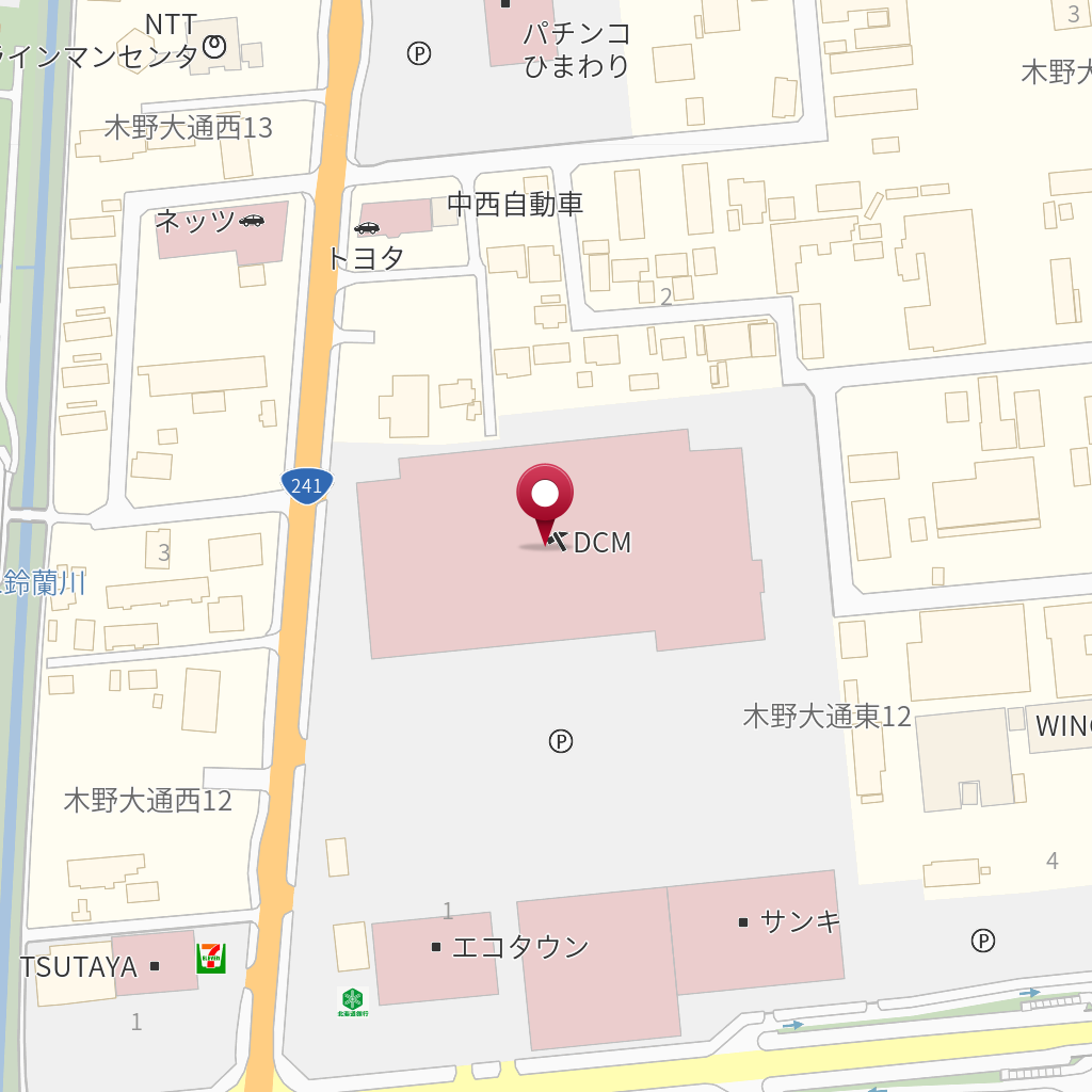 ｄｃｍホーマック音更店 の地図 住所 電話番号 Mapfan